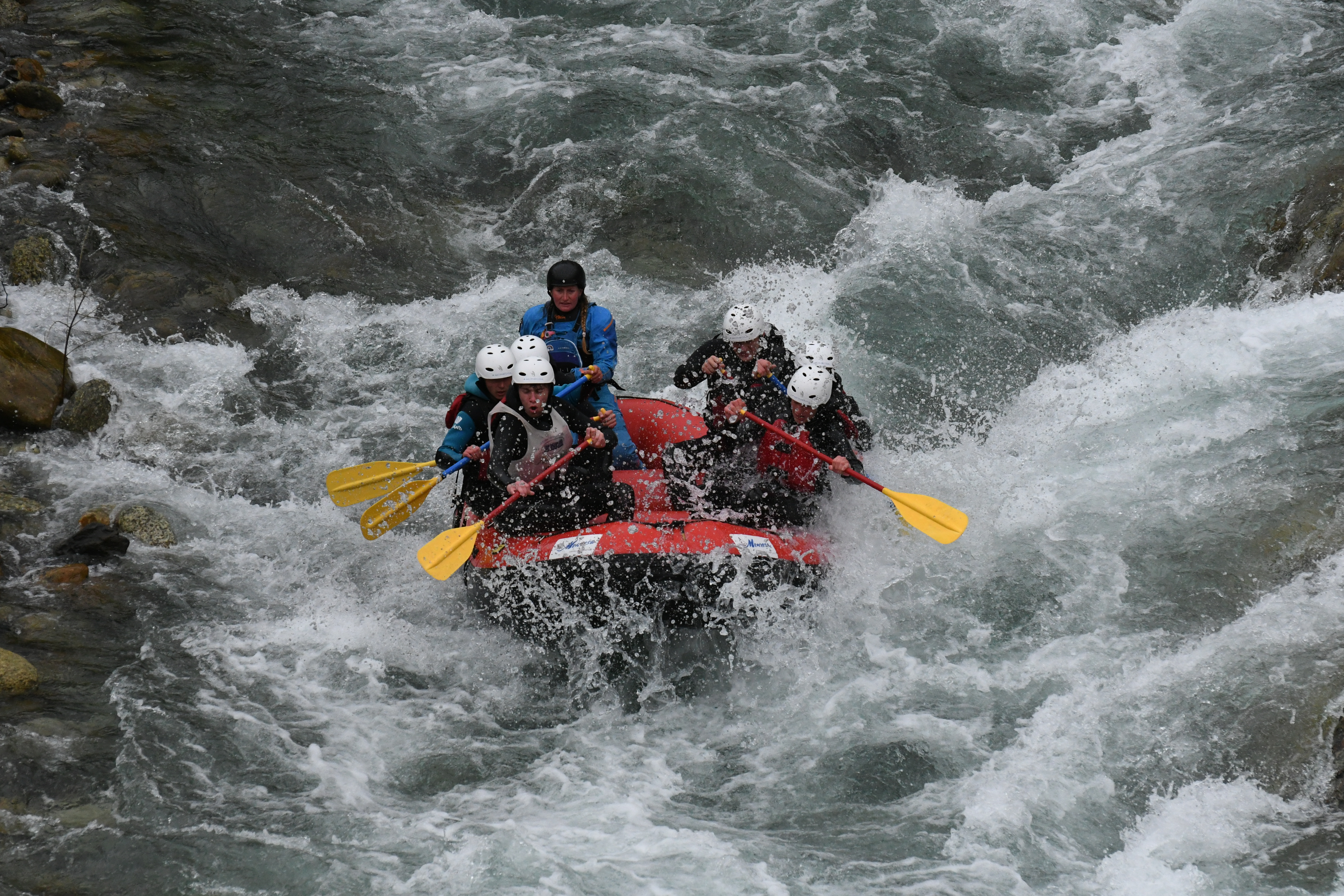 Monrosa Rafting Games - rapide del Sesia