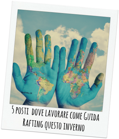 guida rafting lavoro invernale