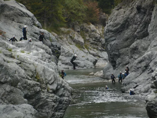 Canyoning in Sesia Gorges