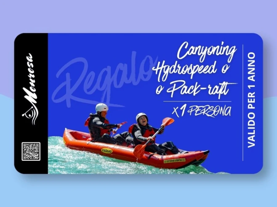 Canyoning Sorba, Hydrospeed, Mini-raft <br>1 persona