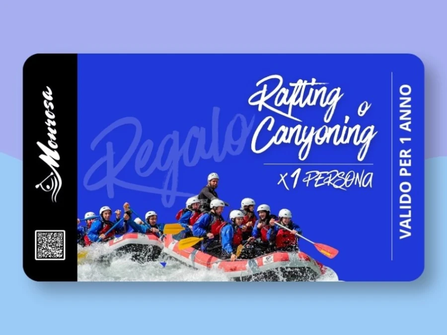 Rafting o Canyoning Gole del Sesia <br>1 persona